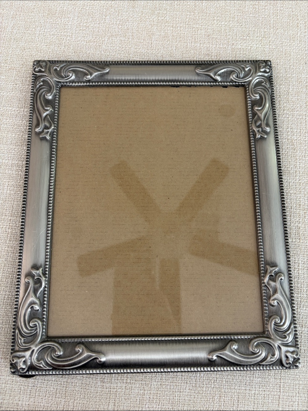 Ornate Silver Decorative Picture 8x10 Frame - Classic Home Accent